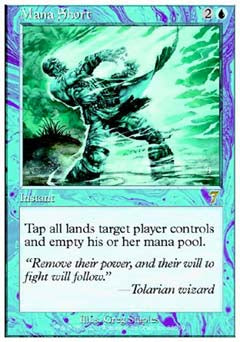 Mana Short (7th Edition) Light Play