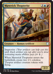 Maverick Thopterist (Commander 2018) Near Mint