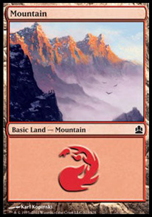 Mountain (313) (Commander) Near Mint
