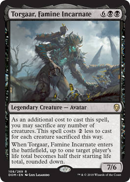 Torgaar, Famine Incarnate (Dominaria) Near Mint