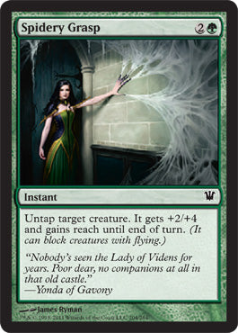 Spidery Grasp (Innistrad) Near Mint Foil