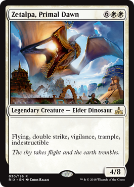 Zetalpa, Primal Dawn (Rivals of Ixalan) Near Mint