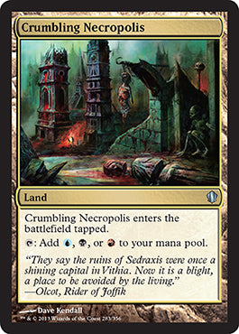 Crumbling Necropolis (Commander 2013 Edition) Near Mint