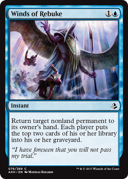 Winds of Rebuke (Amonkhet) Near Mint