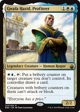 Gwafa Hazid, Profiteer (Battlebond) Near Mint