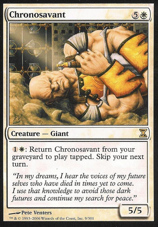 Chronosavant (Time Spiral) Light Play Foil