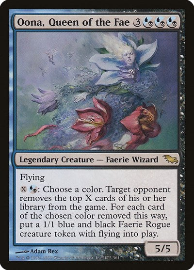 Oona, Queen of the Fae (Shadowmoor) Near Mint Foil