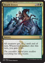 Death Frenzy (Khans of Tarkir) Near Mint