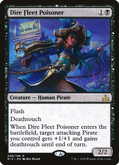 Dire Fleet Poisoner (Promo Pack) Near Mint