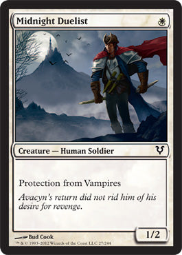 Midnight Duelist (Avacyn Restored) Near Mint Foil