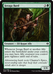 Joraga Bard (Duel Decks: Zendikar vs Eldrazi) Near Mint