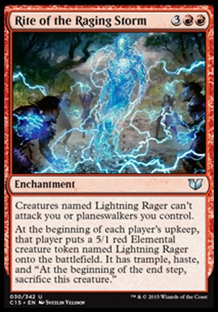 Rite of the Raging Storm (Commander 2015) Near Mint