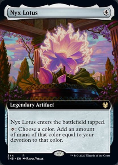 Nyx Lotus (Extended Art) (Theros Beyond Death) Near Mint Foil