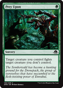 Prey Upon (Eldritch Moon) Near Mint