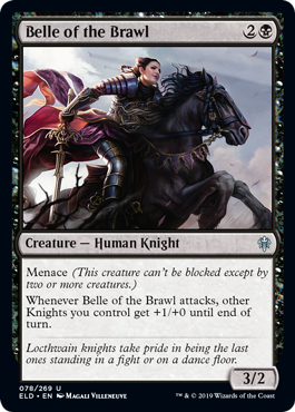Belle of the Brawl (Throne of Eldraine) Near Mint Foil