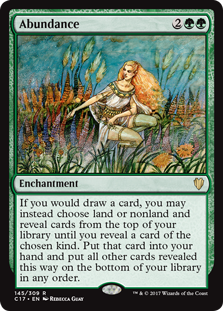 Abundance (Commander 2017) Near Mint