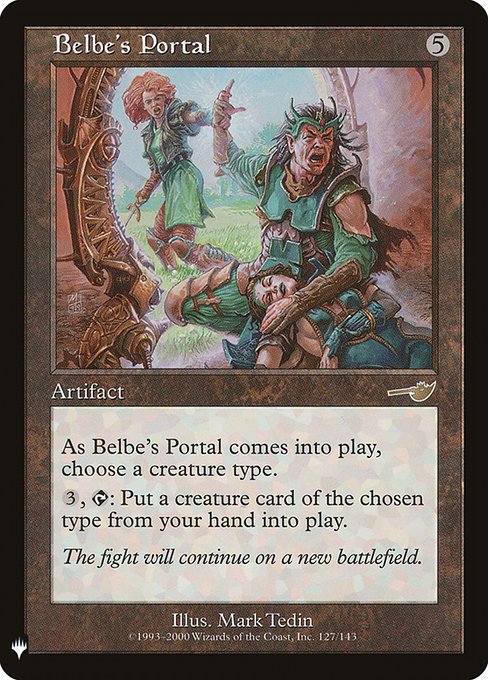 Belbe's Portal (Mystery Booster) Near Mint