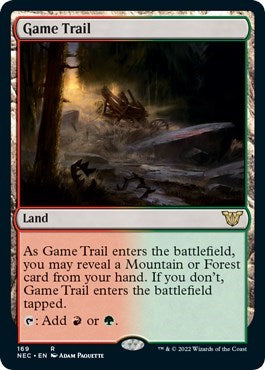 Game Trail (Commander: Kamigawa: Neon Dynasty) Near Mint