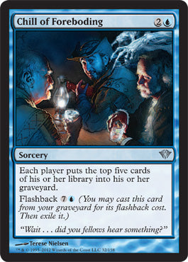 Chill of Foreboding (Dark Ascension) Near Mint
