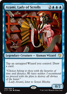 Azami, Lady of Scrolls (Commander 2017) Near Mint