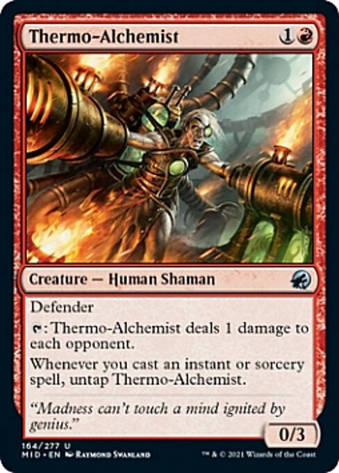 Thermo-Alchemist (Innistrad: Midnight Hunt) Near Mint