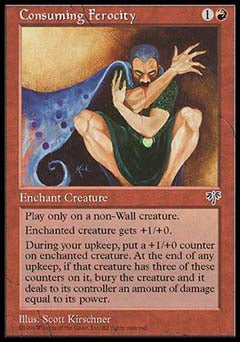 Consuming Ferocity (Mirage) Near Mint