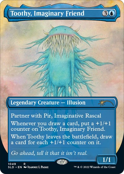 Toothy, Imaginary Friend (Borderless) (Secret Lair) Near Mint