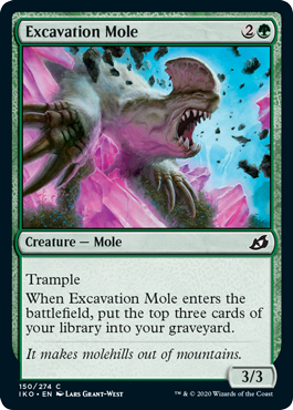 Excavation Mole (Ikoria: Lair of Behemoths) Near Mint