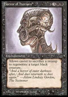 Horror of Horrors (Legends) Near Mint Italian