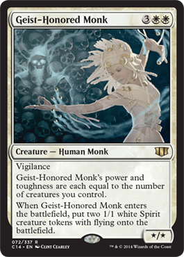 Geist-Honored Monk (Commander 2014 Edition) Near Mint