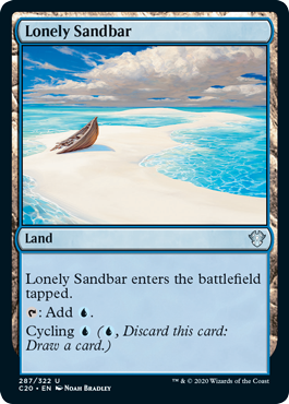 Lonely Sandbar (Commander 2020 Ikoria) Near Mint