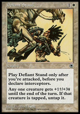 Defiant Stand (Portal) Near Mint