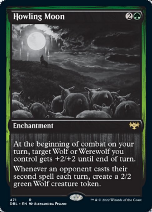 Howling Moon (Innistrad: Double Feature) Near Mint