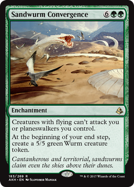 Sandwurm Convergence (Amonkhet) Near Mint Foil
