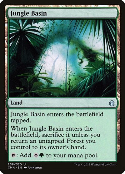 Jungle Basin (Commander Anthology) Near Mint