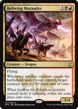Boltwing Marauder (Dragons of Tarkir) Near Mint