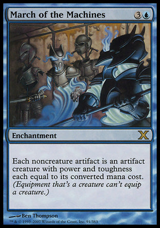 March of the Machines (10th Edition) Near Mint Foil