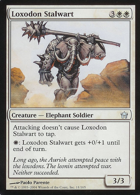 Loxodon Stalwart (Fifth Dawn) Near Mint Japanese