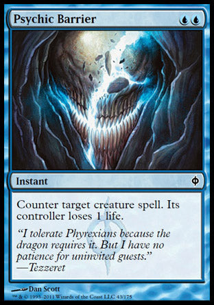 Psychic Barrier (New Phyrexia) Near Mint Spanish
