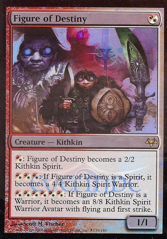Figure of Destiny (Eventide Release Event) (Promotional Cards) Near Mint Foil