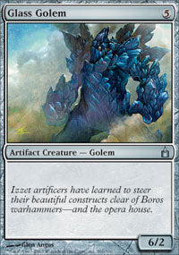 Glass Golem (Ravnica) Near Mint