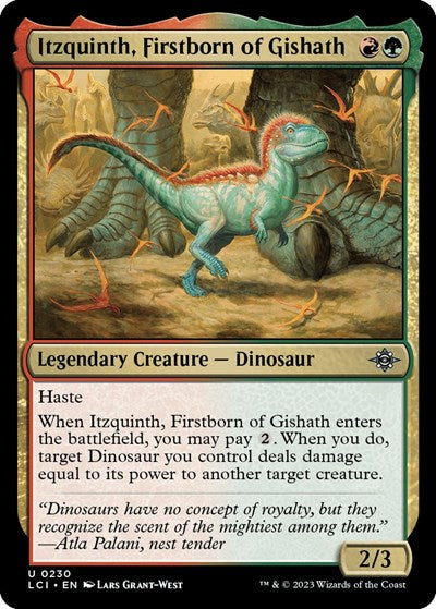Itzquinth, Firstborn of Gishath (The Lost Caverns of Ixalan) Near Mint
