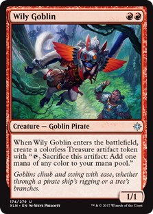 Wily Goblin (Ixalan) Near Mint