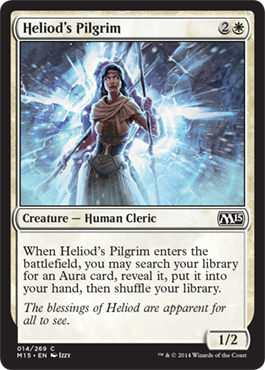 Heliod's Pilgrim (Magic 2015 Core Set) Near Mint Foil