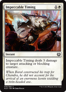Impeccable Timing (Kaladesh) Near Mint Foil