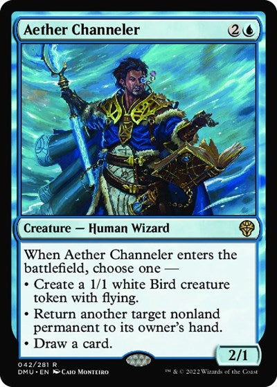 Aether Channeler (Dominaria United) Near Mint Foil