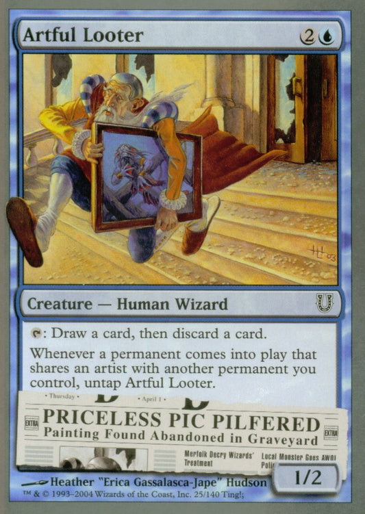 Artful Looter (Unhinged) Light Play
