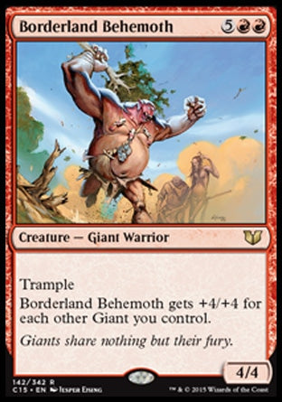 Borderland Behemoth (Commander 2015) Near Mint