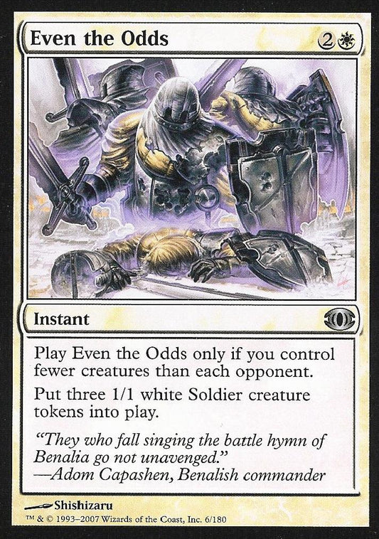 Even the Odds (Futuresight) Near Mint Foil
