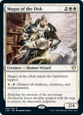 Magus of the Disk (Commander 2020 Ikoria) Near Mint